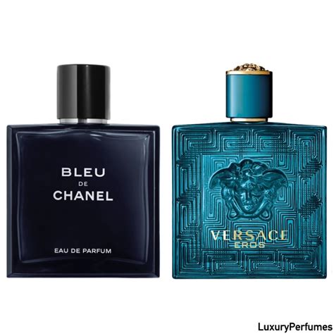 bleu de chanel vs versace eros|Versace Eros EDT Vs. Eros EDP – My Comparison .